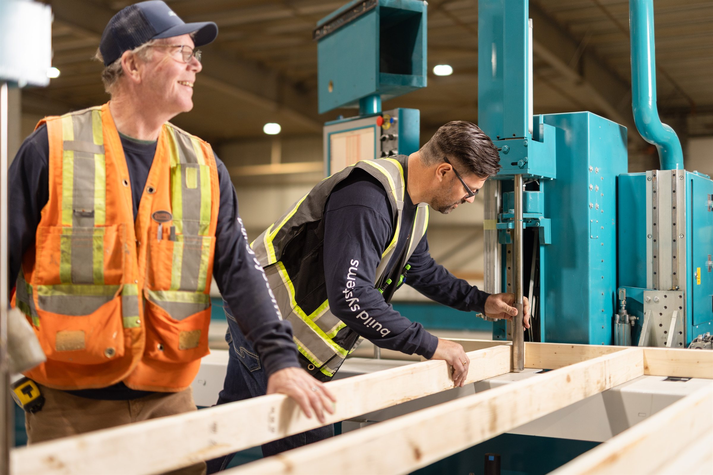 IGV Build Systems team members at work